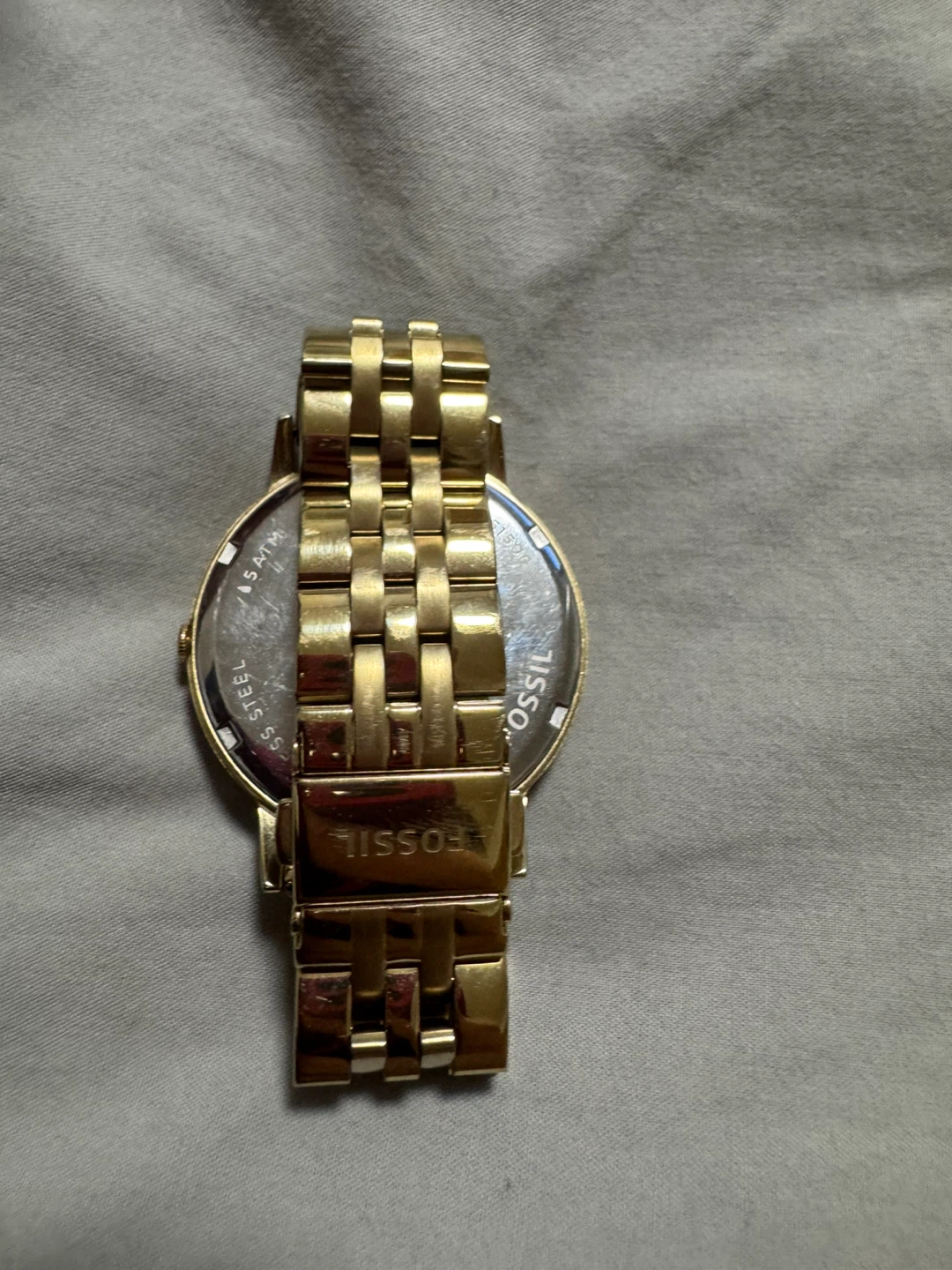 Fossil Gold-Tone Stainless Steel Watch - photo 4