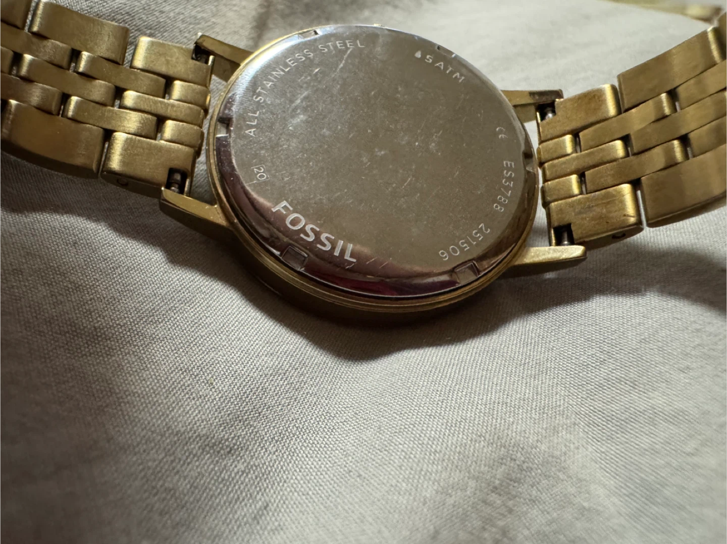 Fossil Gold-Tone Stainless Steel Watch - photo 5