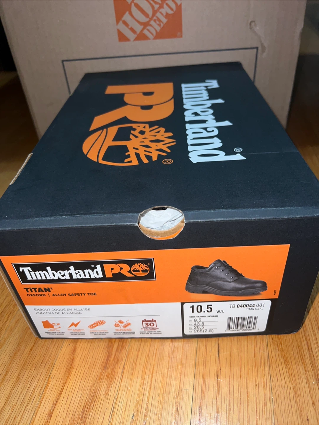 Timberland PRO Titan Alloy Safety Toe Oxford - 10.5