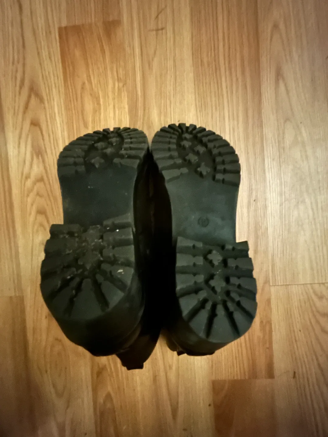 Mia Black Lace-Up combat Ankle Boots image indicator(5)