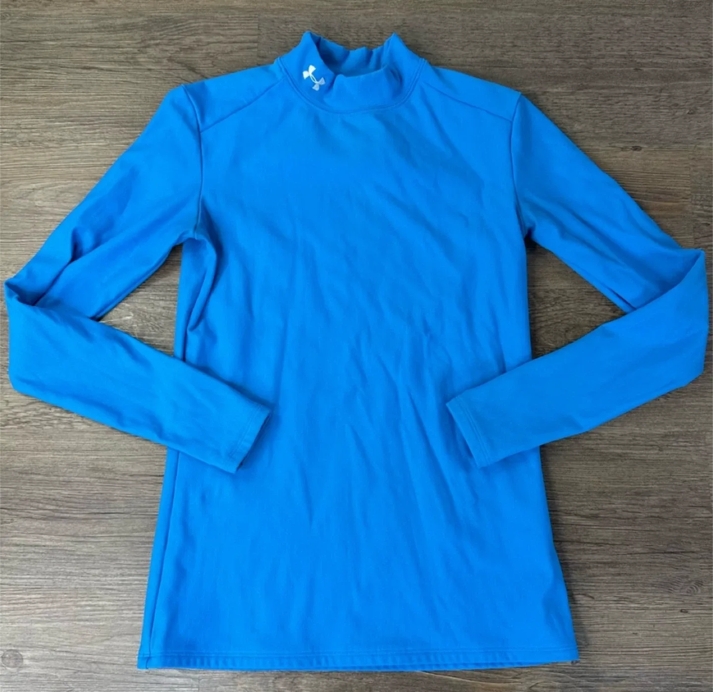 Under Armour Blue Long Sleeve Shirt. Size S image indicator(2)