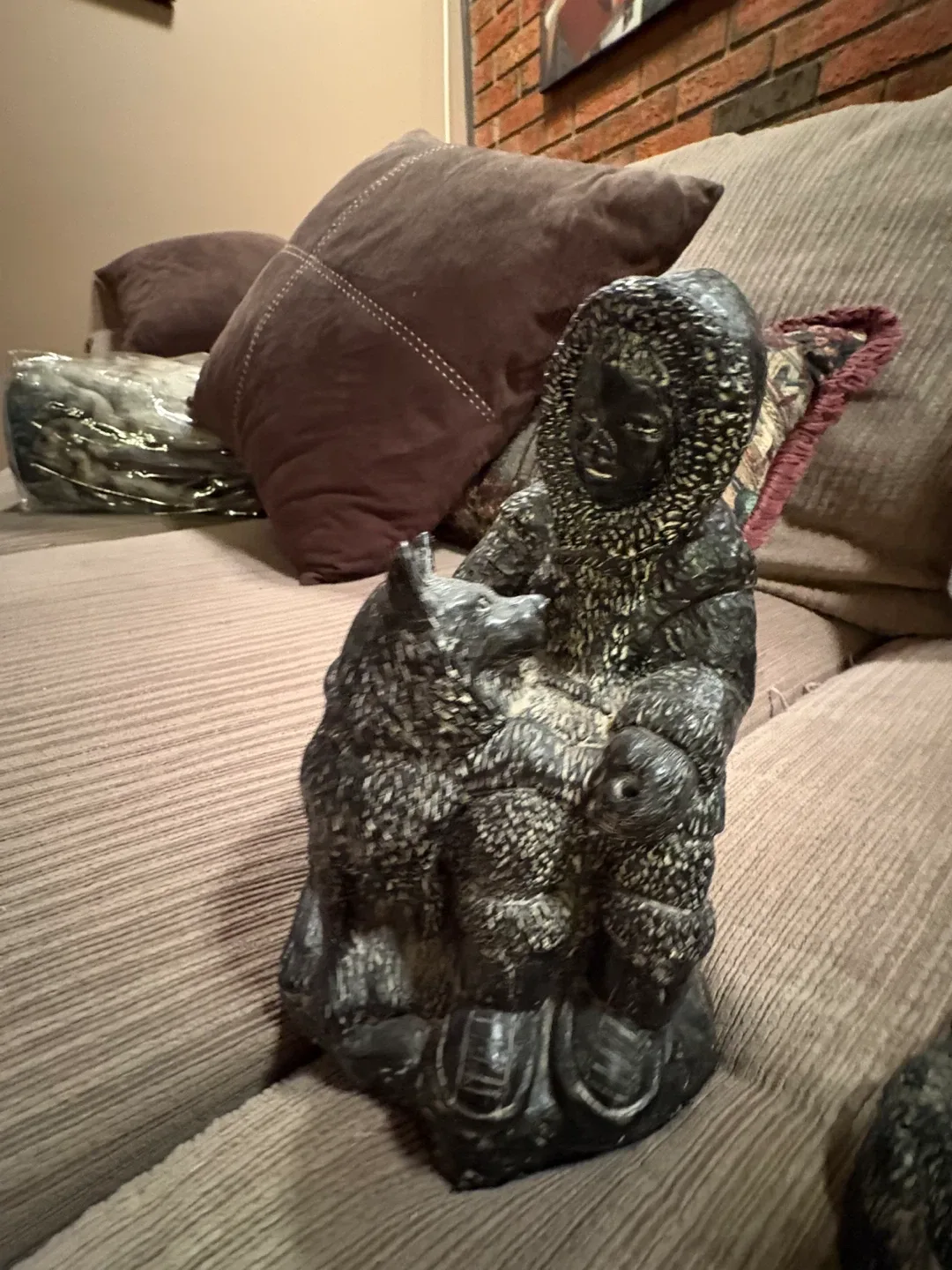 Inuit Stone Carved Sculptures image indicator(2)