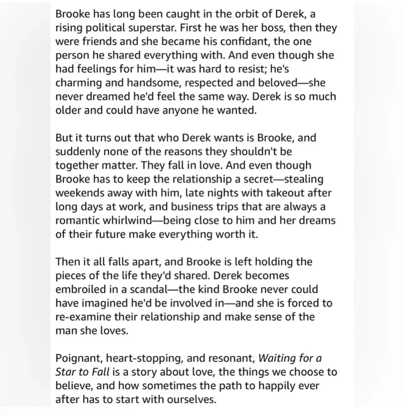 📚 Waiting for a Star to Fall by Kerry Clare Paperback Book image indicator(6)