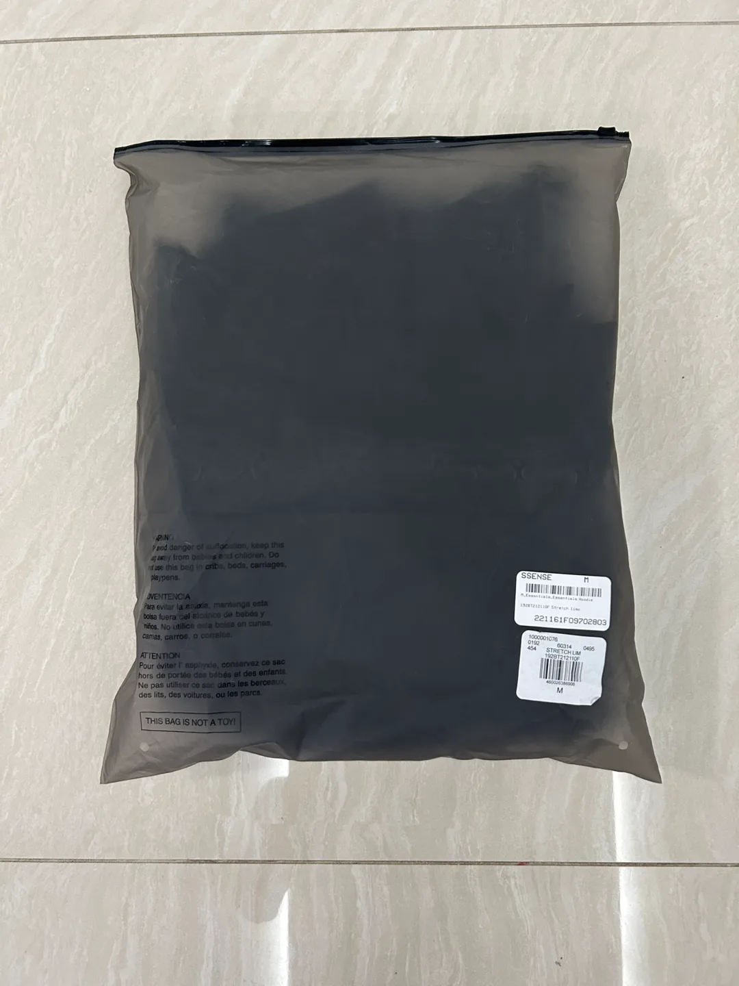 BLACK Essentials Hoodie image indicator(6)