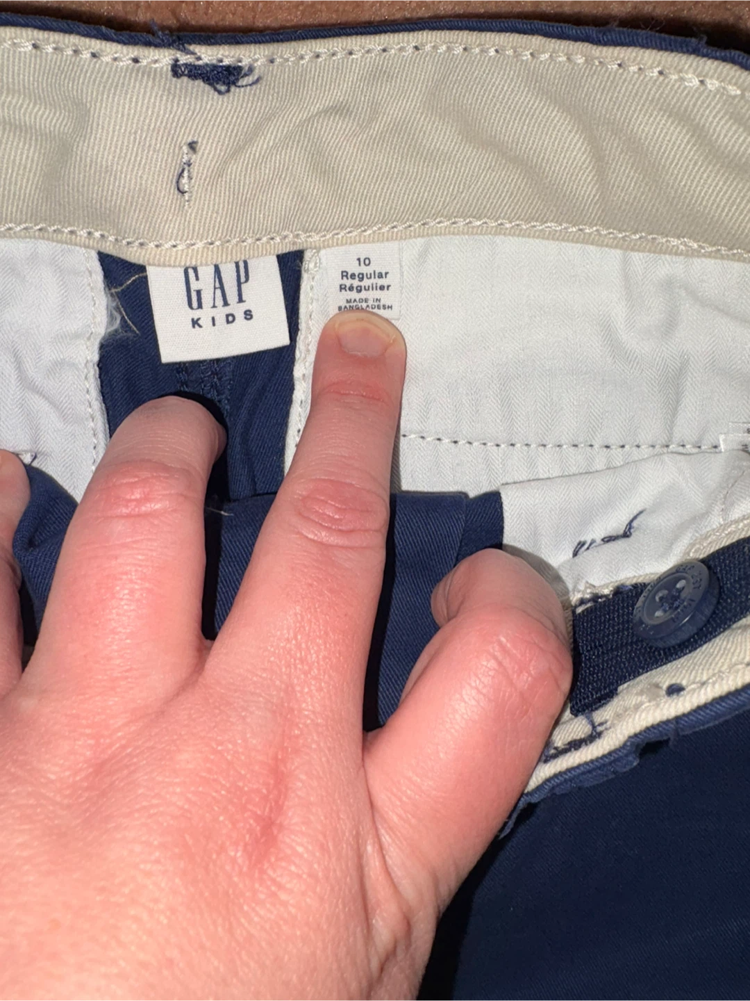 New Gap Kids shorts, pants and shirt Size 10 - photo 4