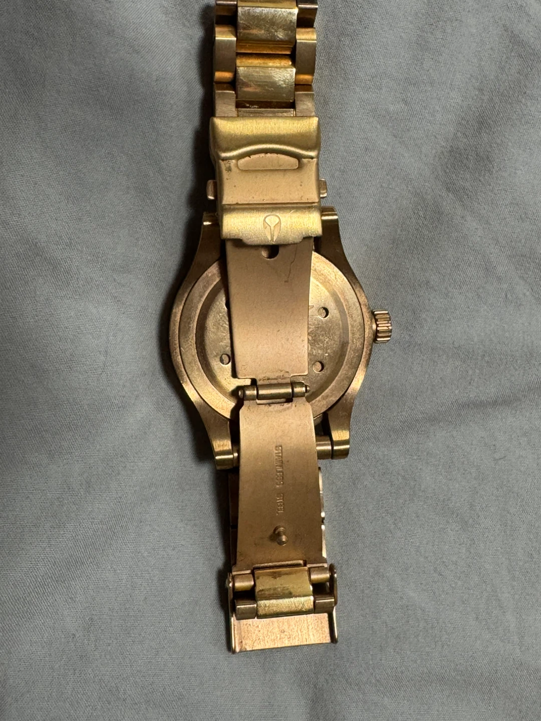 Nixon The Facet 38 Gold Watch - photo 4