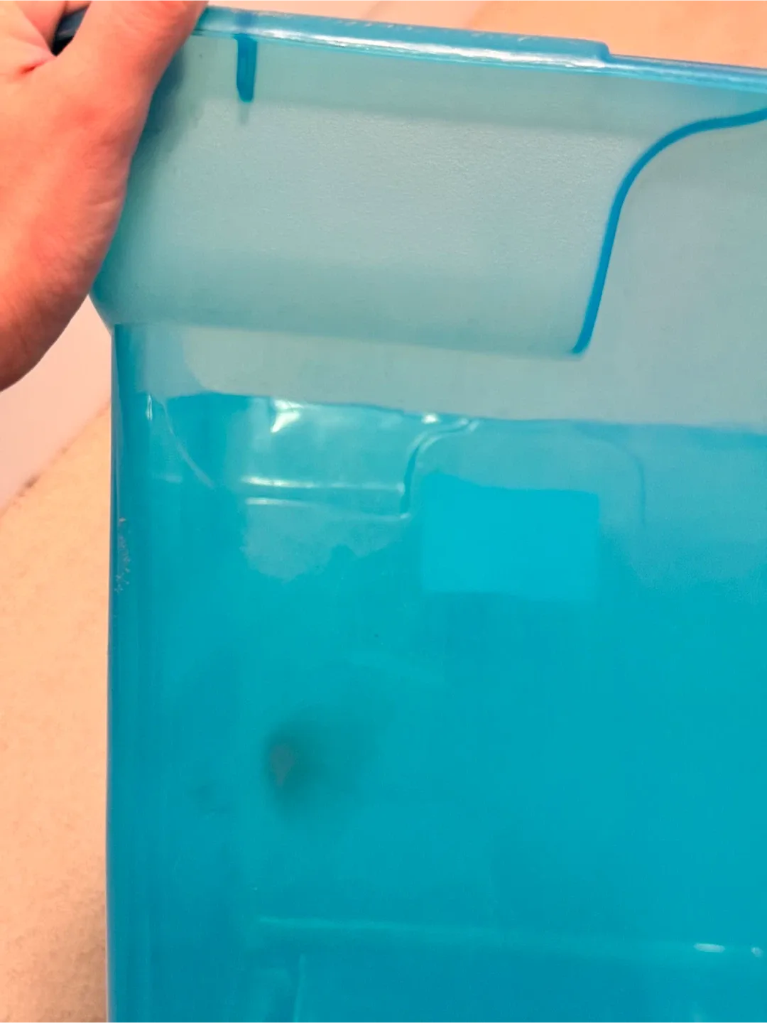 Sterilite 58 Qt Blue Storage Tote Bins - Set of 2 image indicator(4)