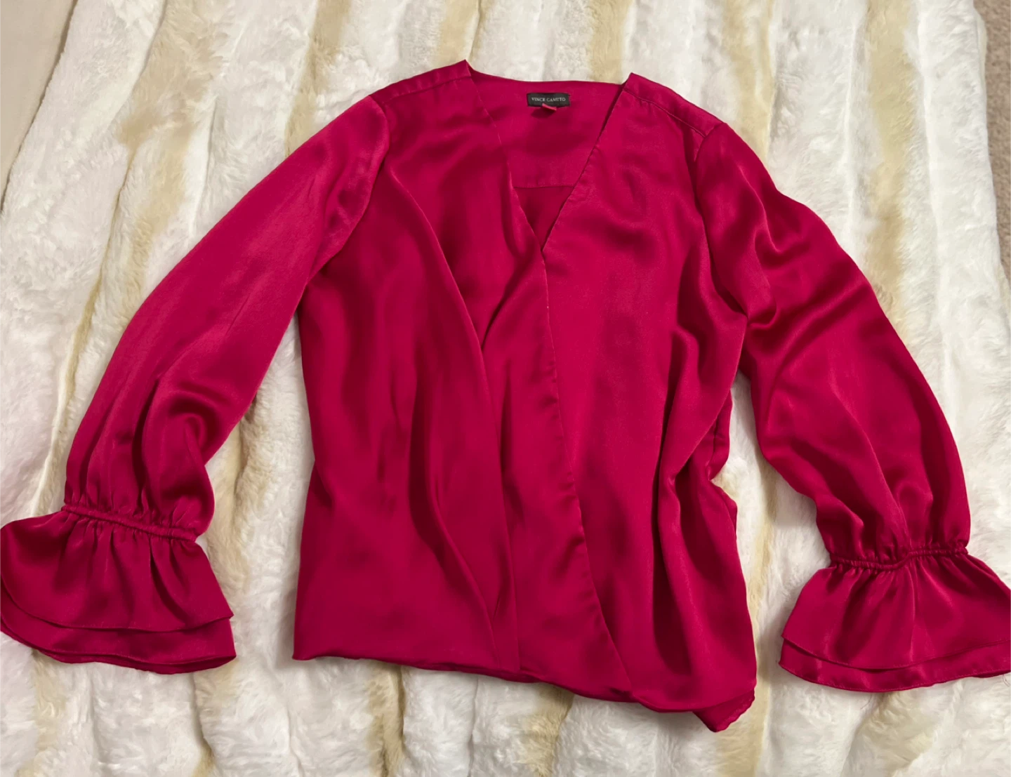 Vince Camuto Pink Blouse - Size M - photo 2