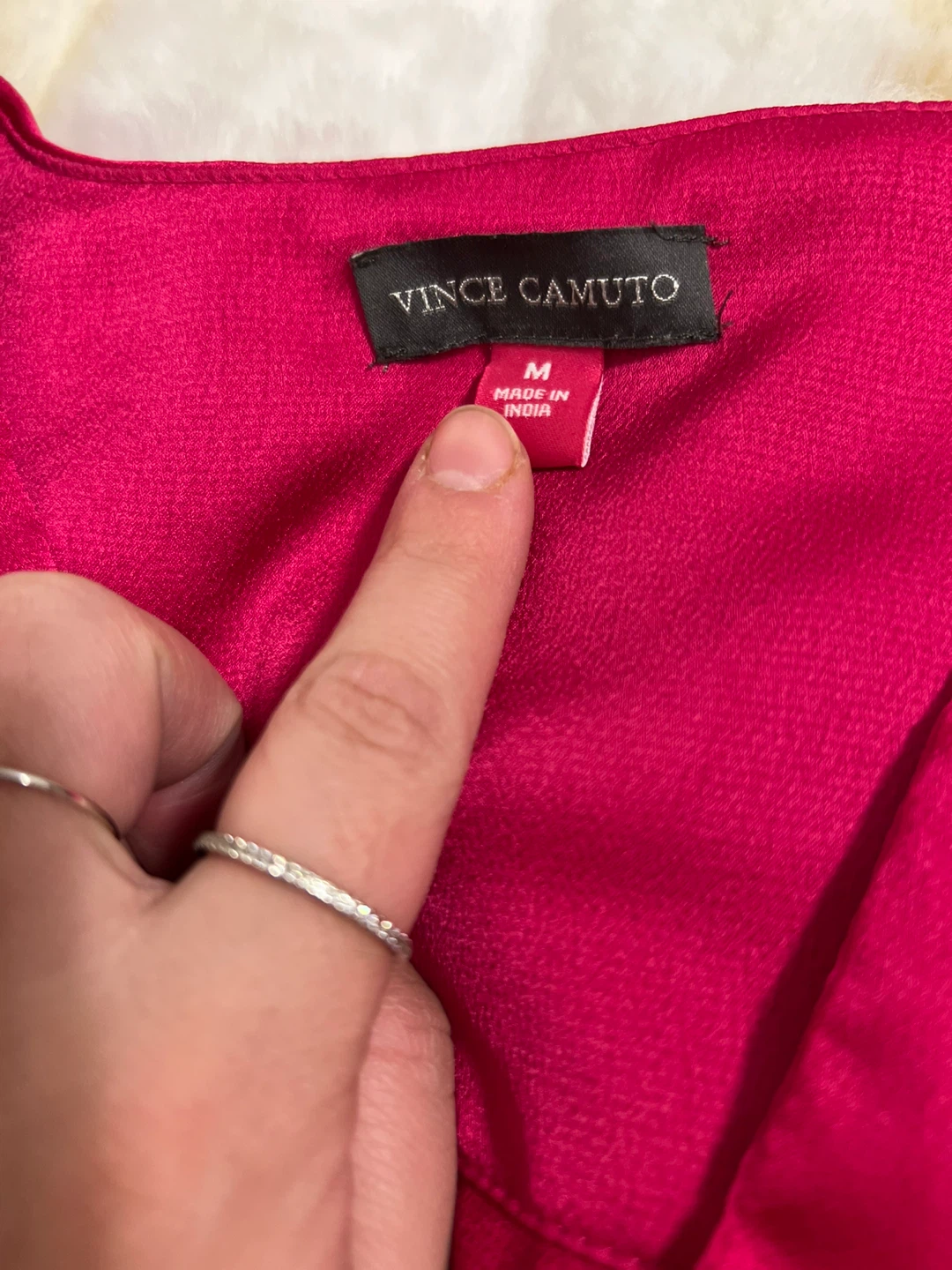 Vince Camuto Pink Blouse - Size M - photo 4