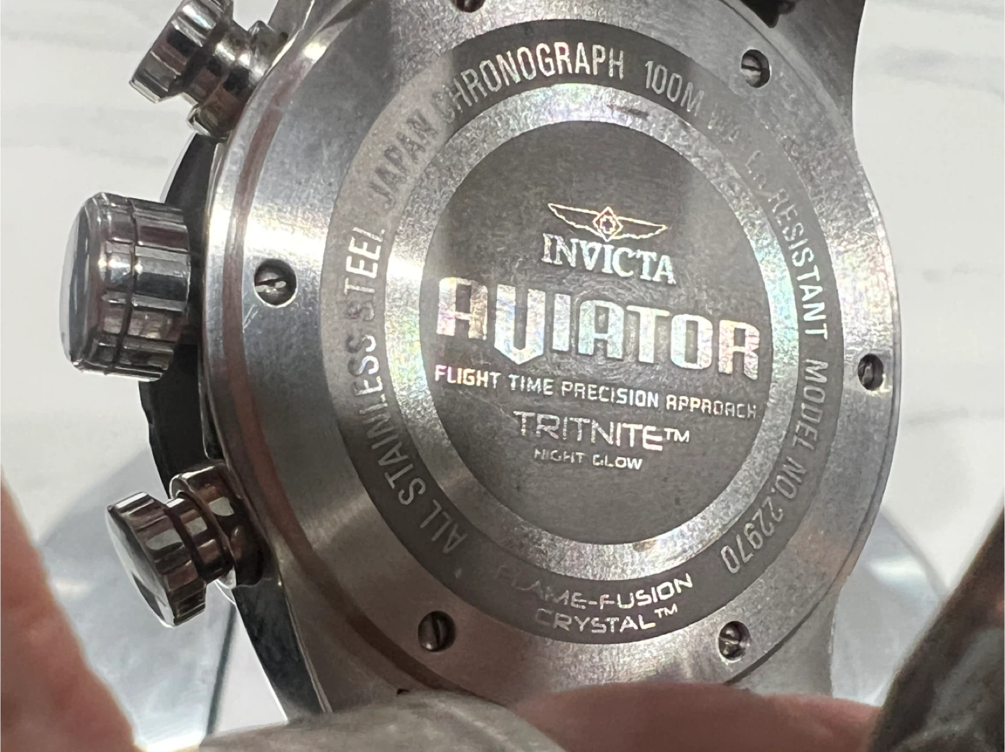 Invicta Aviator Flight Time Precision Approach Watch - photo 3
