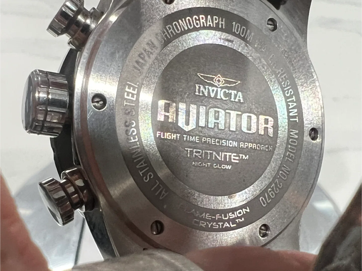 Invicta Aviator Flight Time Precision Approach Watch image indicator(3)