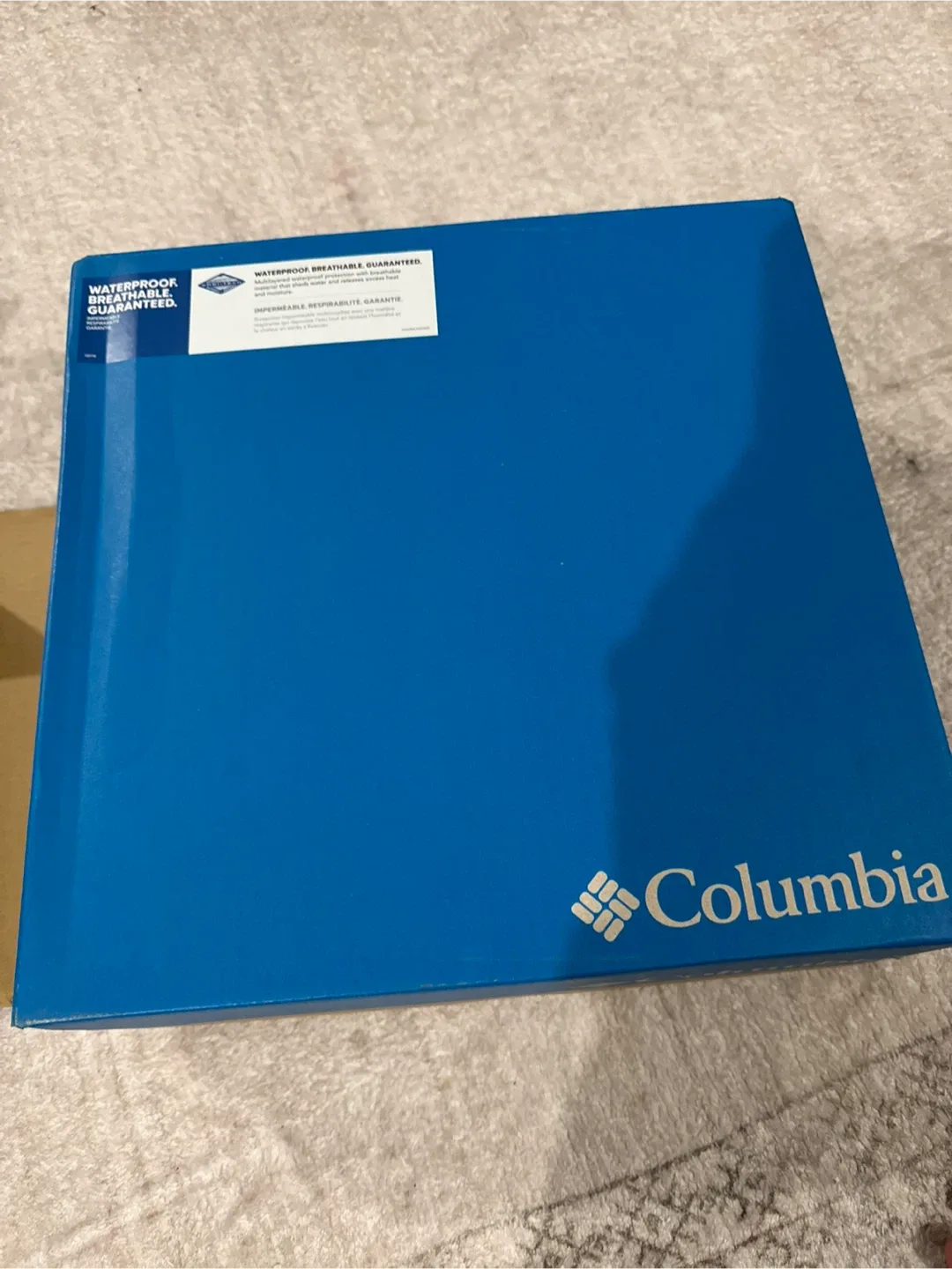 New Columbia Shoe Box