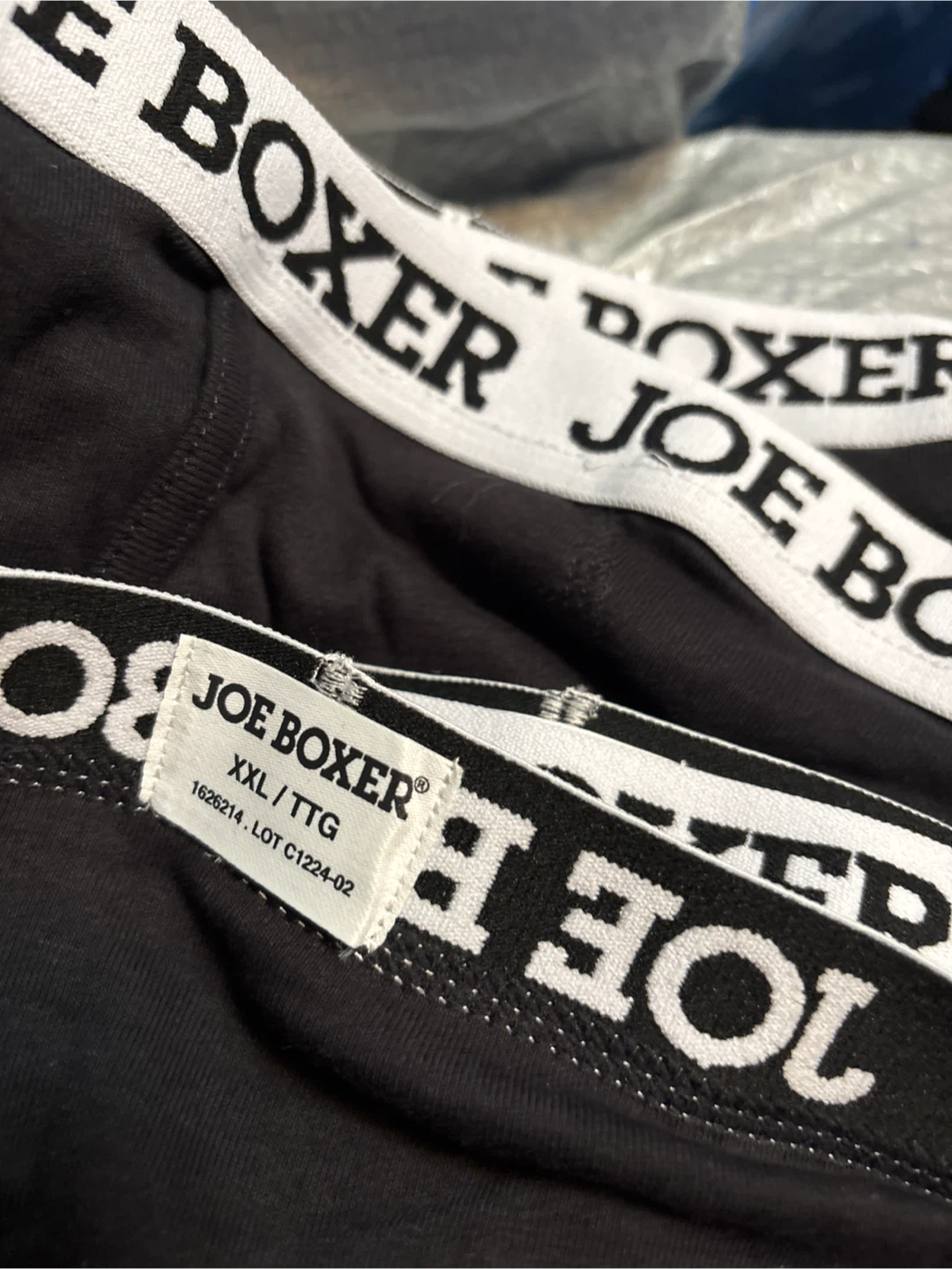 NWOT 4pc Joe Boxer Black Underwear - Size XXL - photo 2