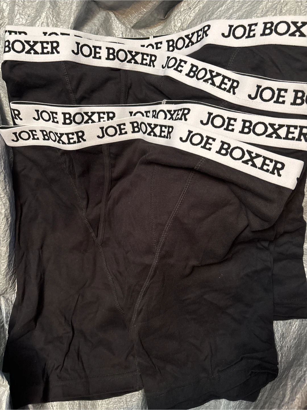 NWOT 4pc Joe Boxer Black Underwear - Size XXL