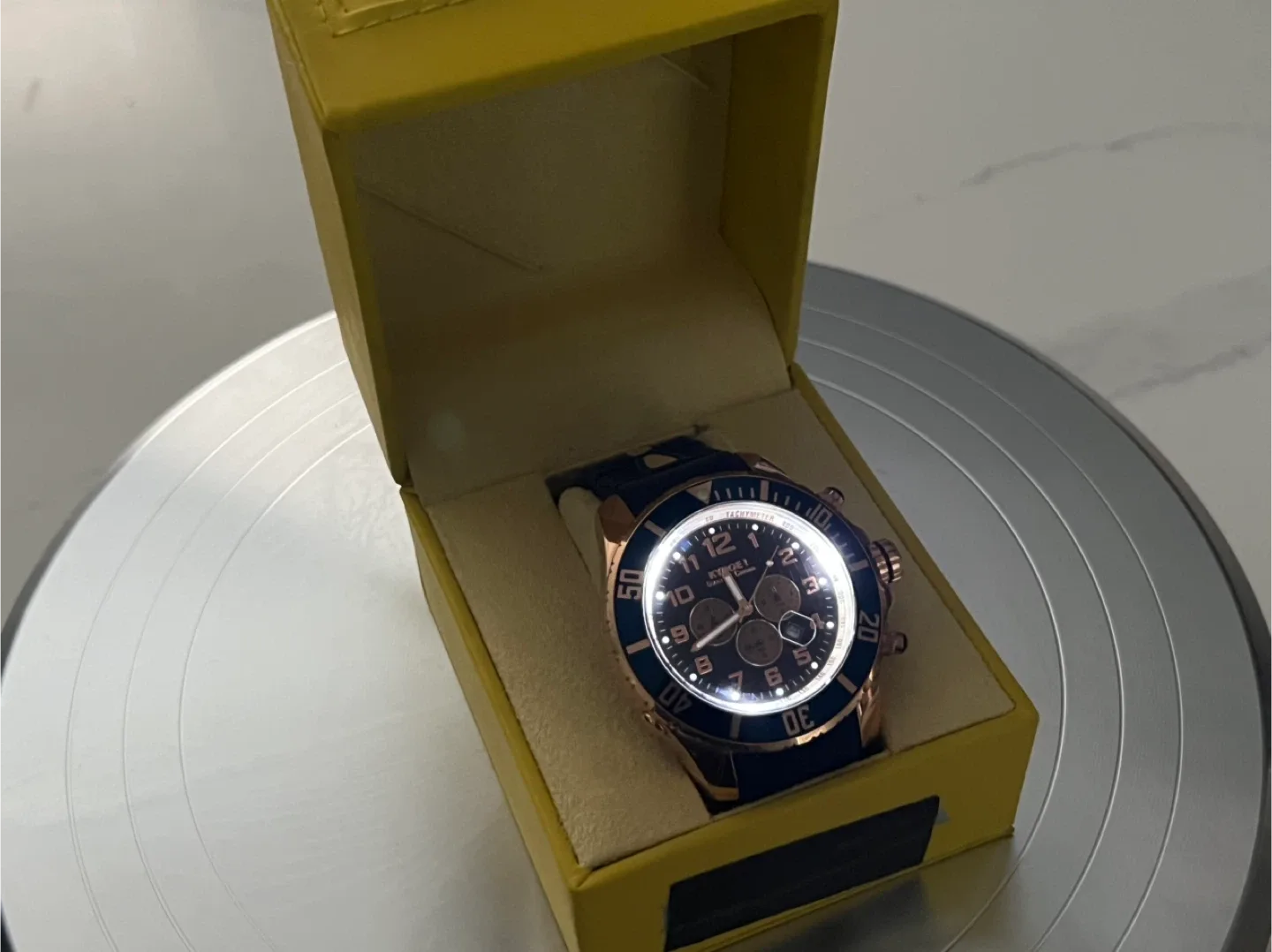 Kyboe Giant 55 Rose Gold/Navy Watch image indicator(6)