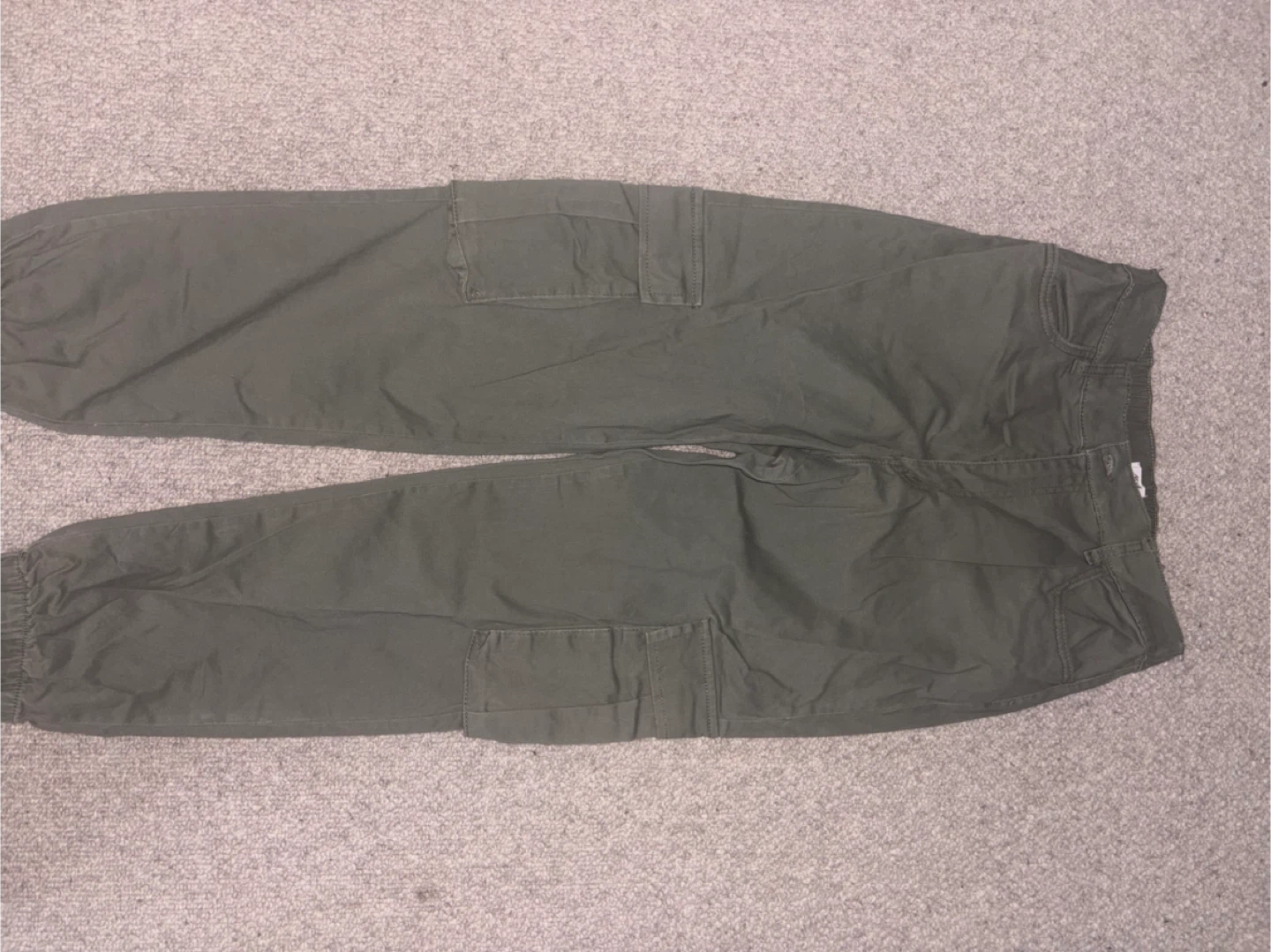 Ardene Olive Green Cargo Joggers - Size M
