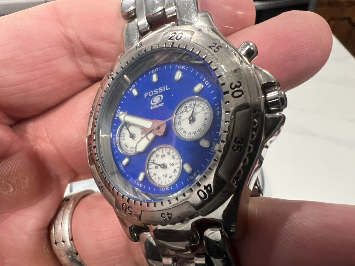 Fossil Blue Starmaster BQ-9016 Watch - photo 2