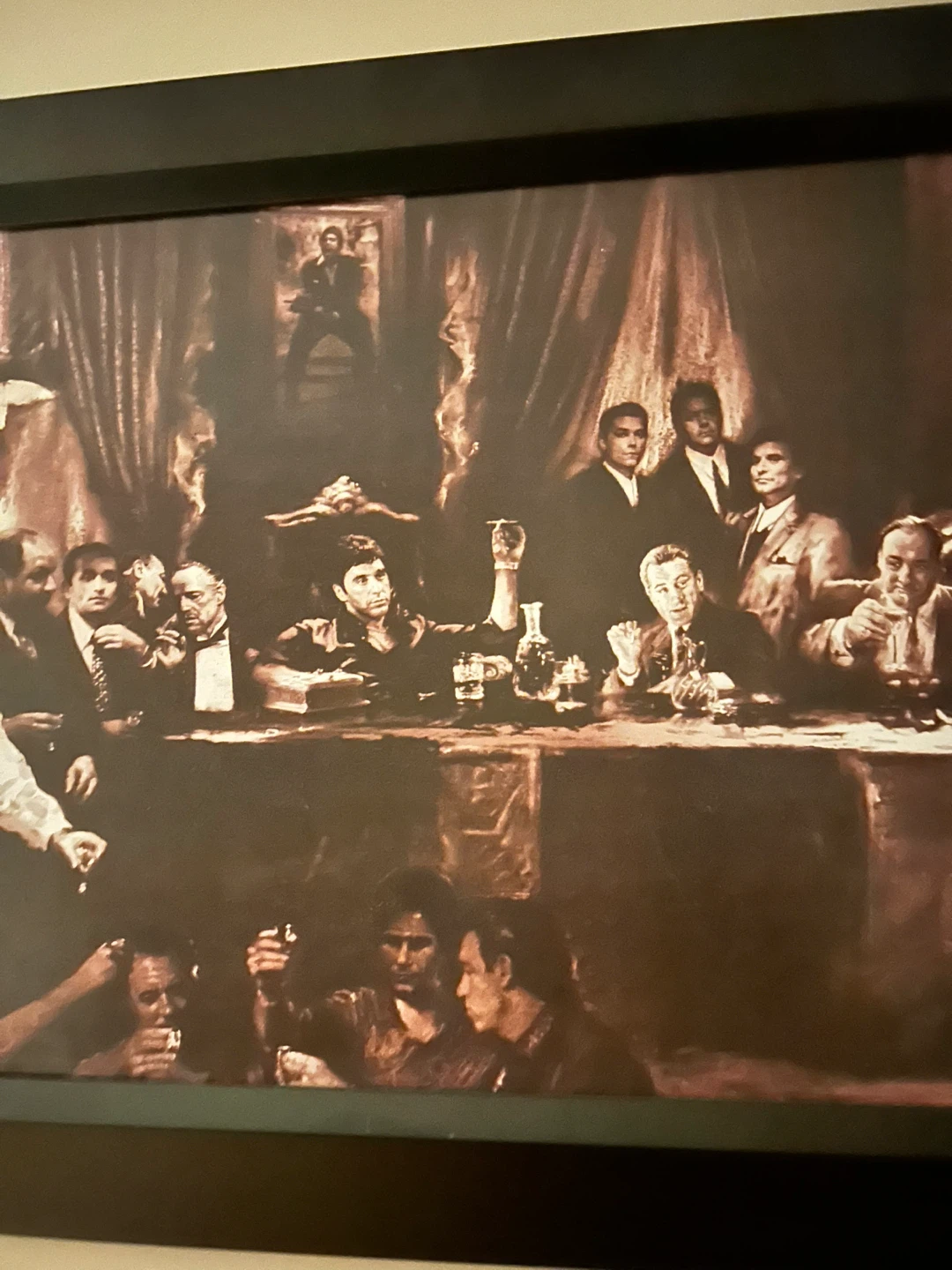 Framed famous Movie villains Print - photo 3