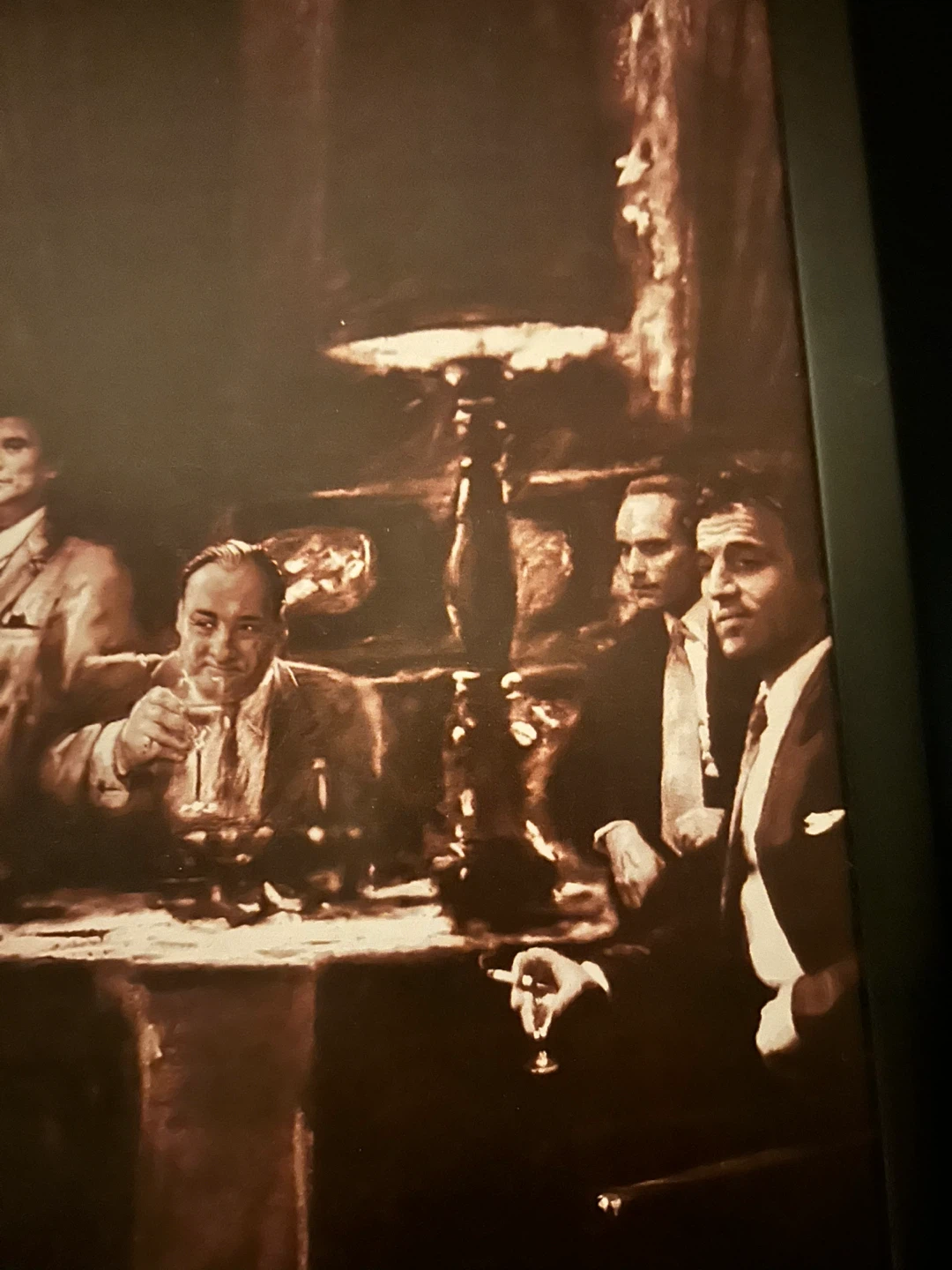 Framed famous Movie villains Print - photo 5