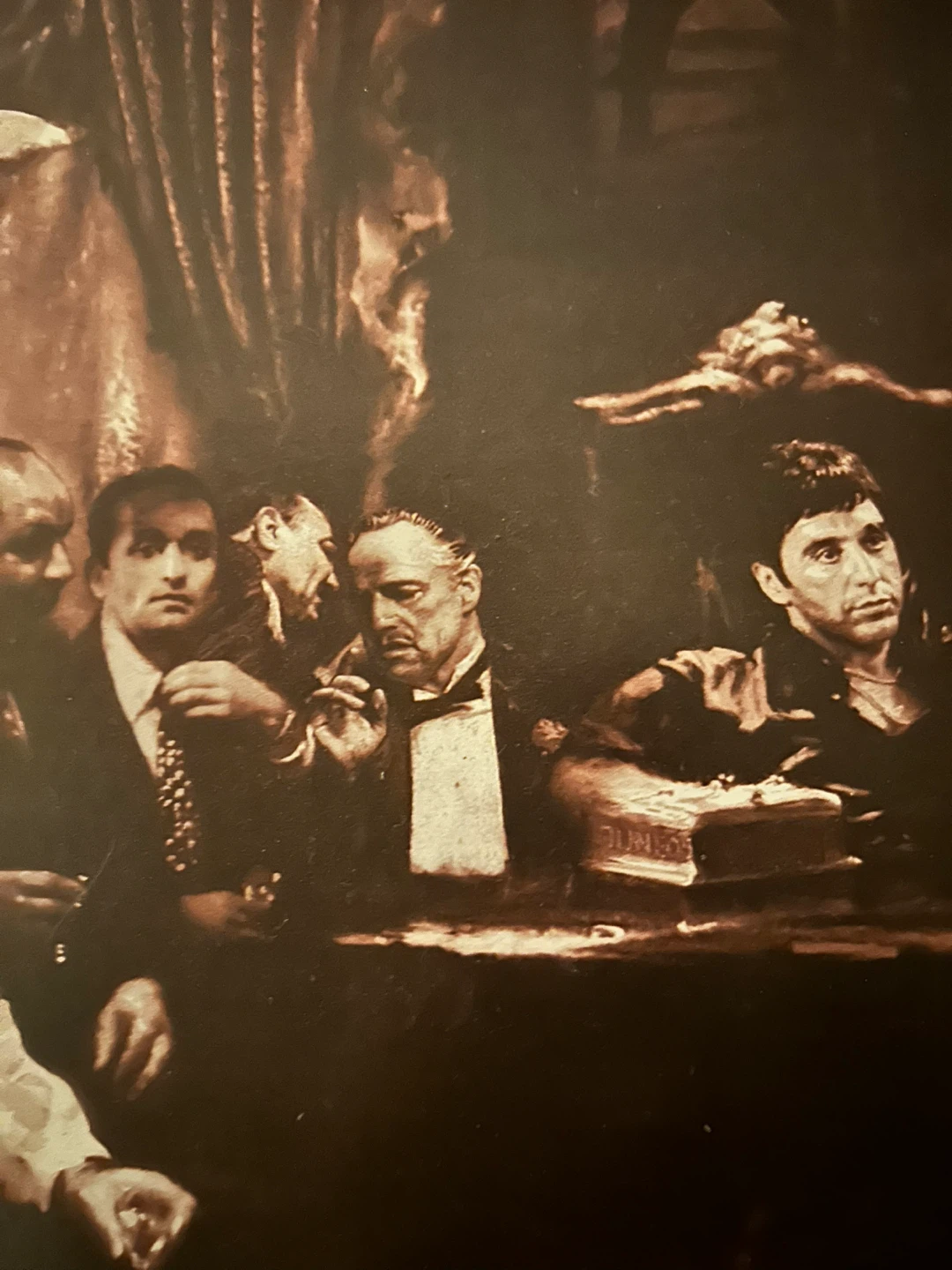 Framed famous Movie villains Print - photo 4