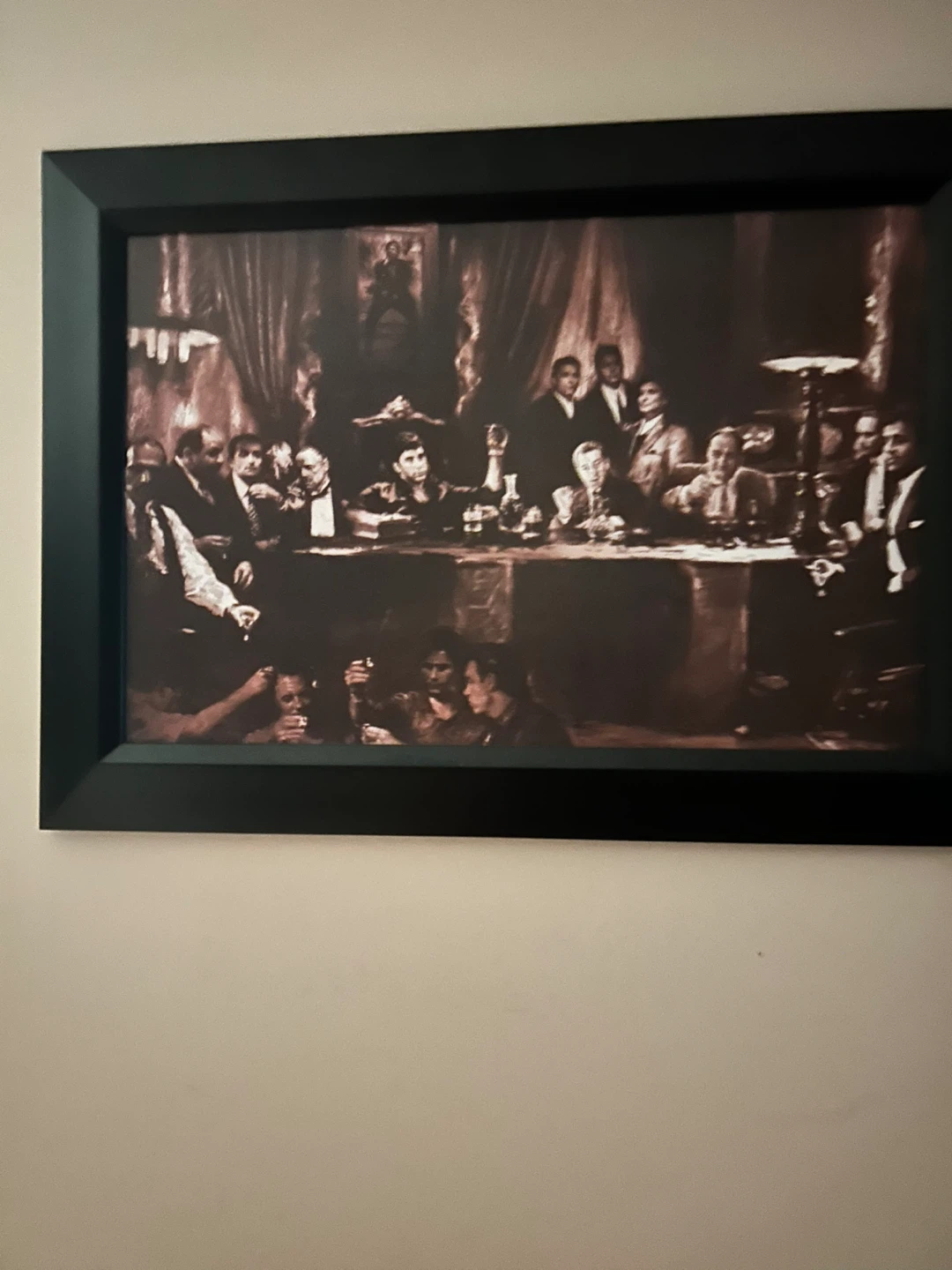 Framed famous Movie villains Print - photo 2