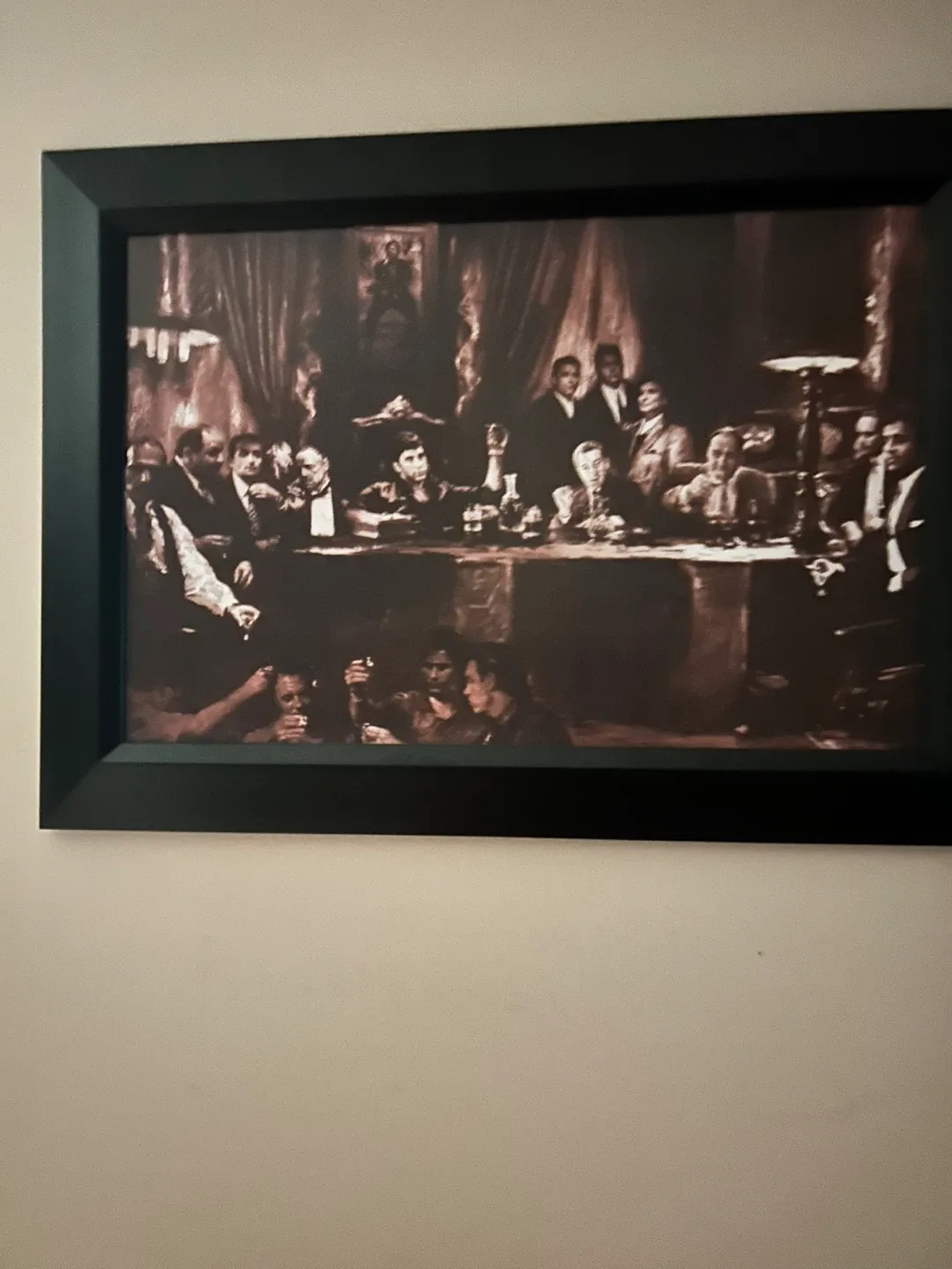 Framed famous Movie villains Print image indicator(2)