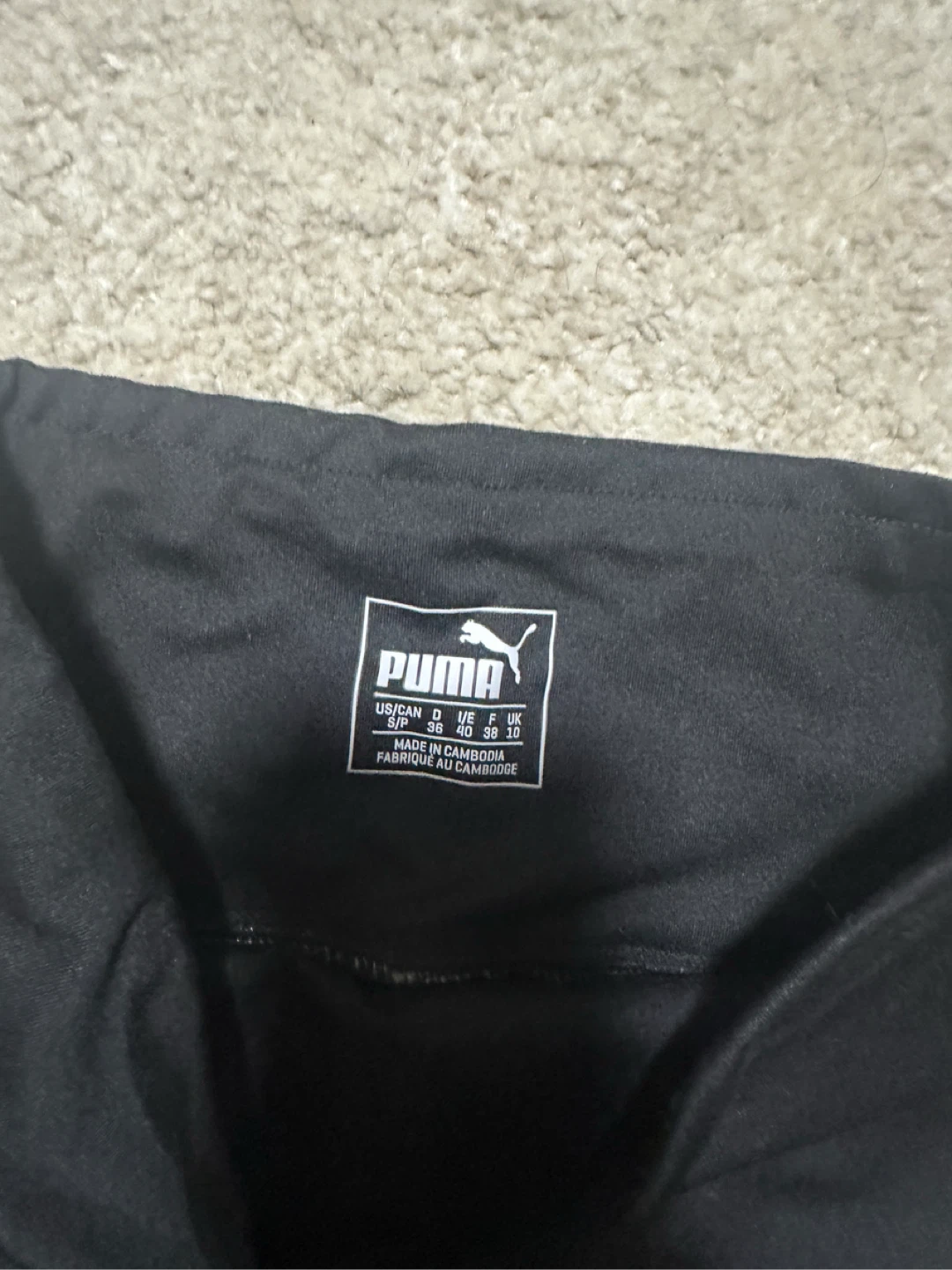 Puma Black Leggings - Size S - photo 3
