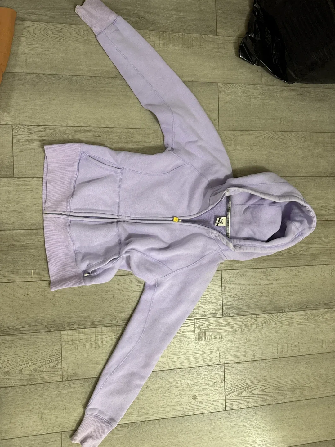 TNA Lilac Full Zip Hoodie - Size Large image indicator(5)