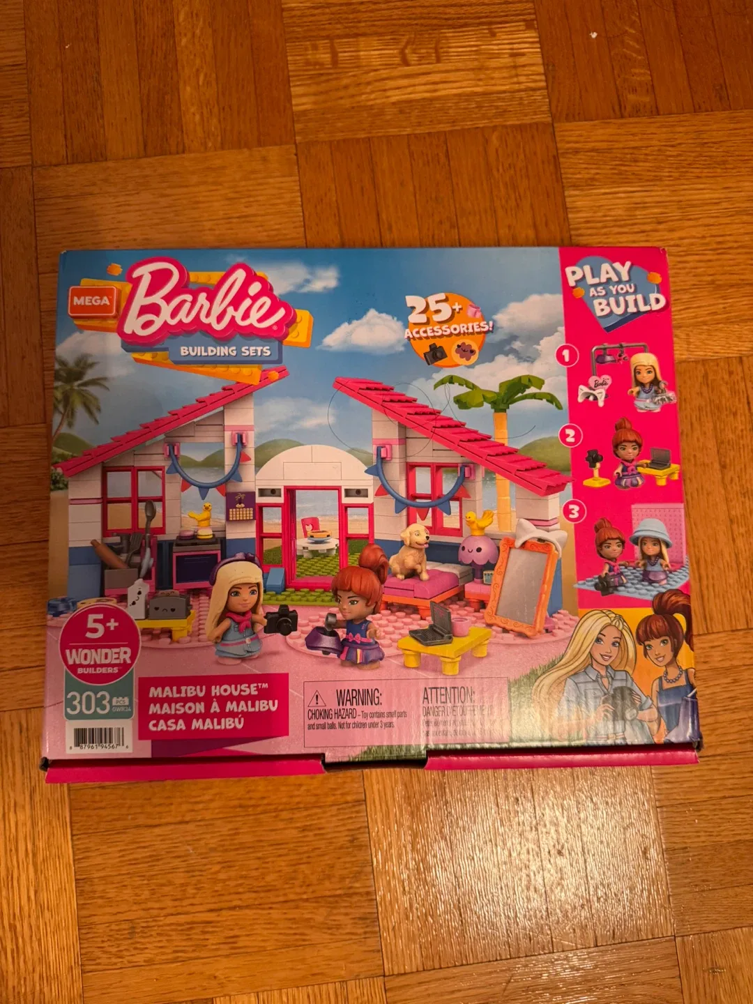 Mega Barbie Malibu House Building Set (5+)