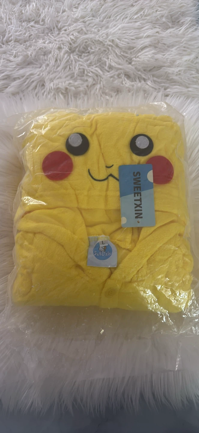 Size L New SHEETXIN Pikachu Pajamas