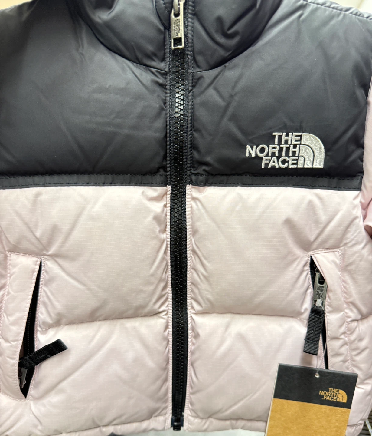 New North Face 1996 Retro Nuptse Pale Blossom - Size 3
