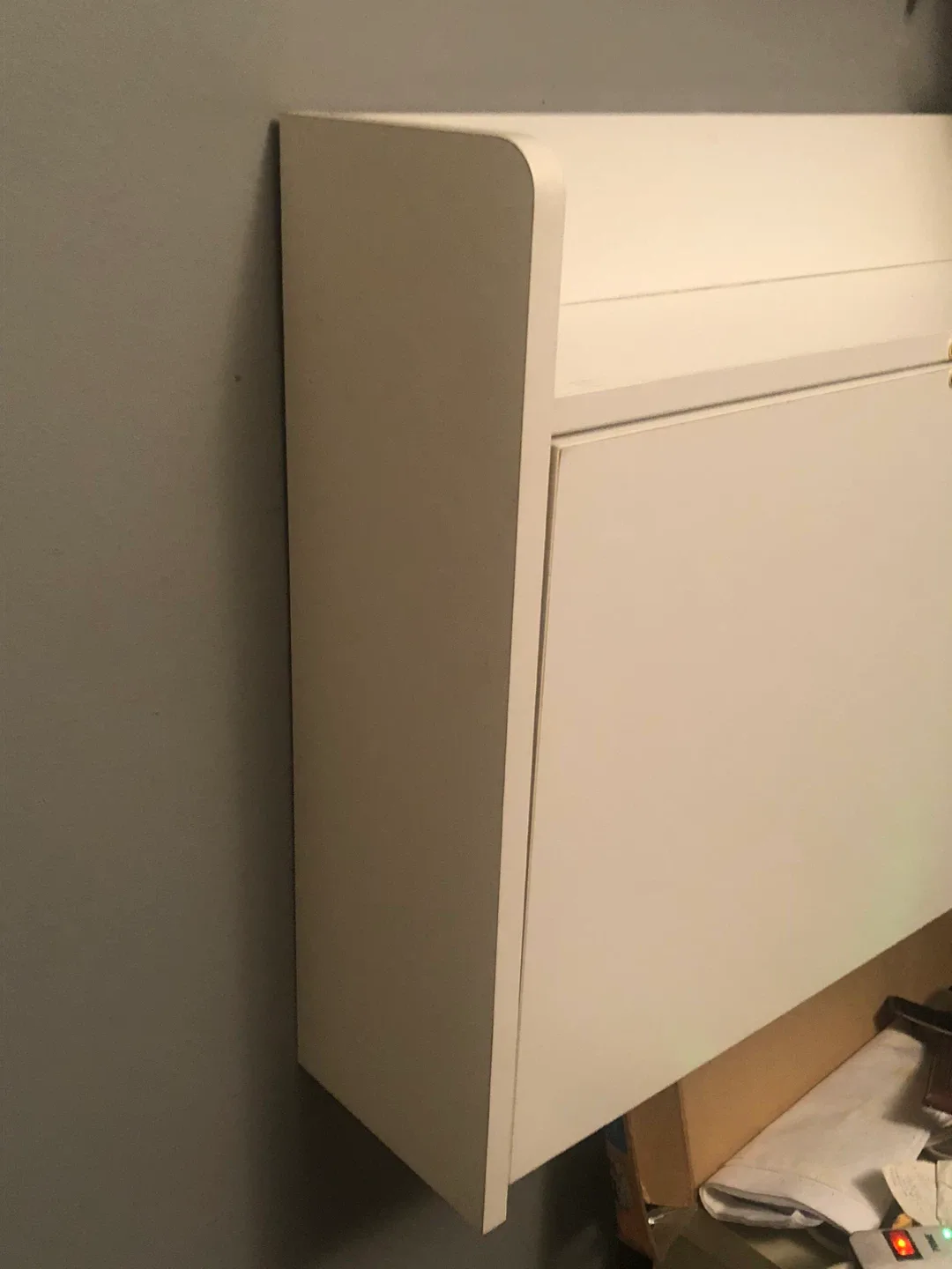 White Wall Mounted Folding Desk image indicator(5)