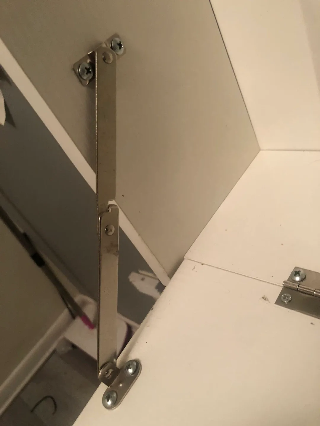 White Wall Mounted Folding Desk image indicator(3)