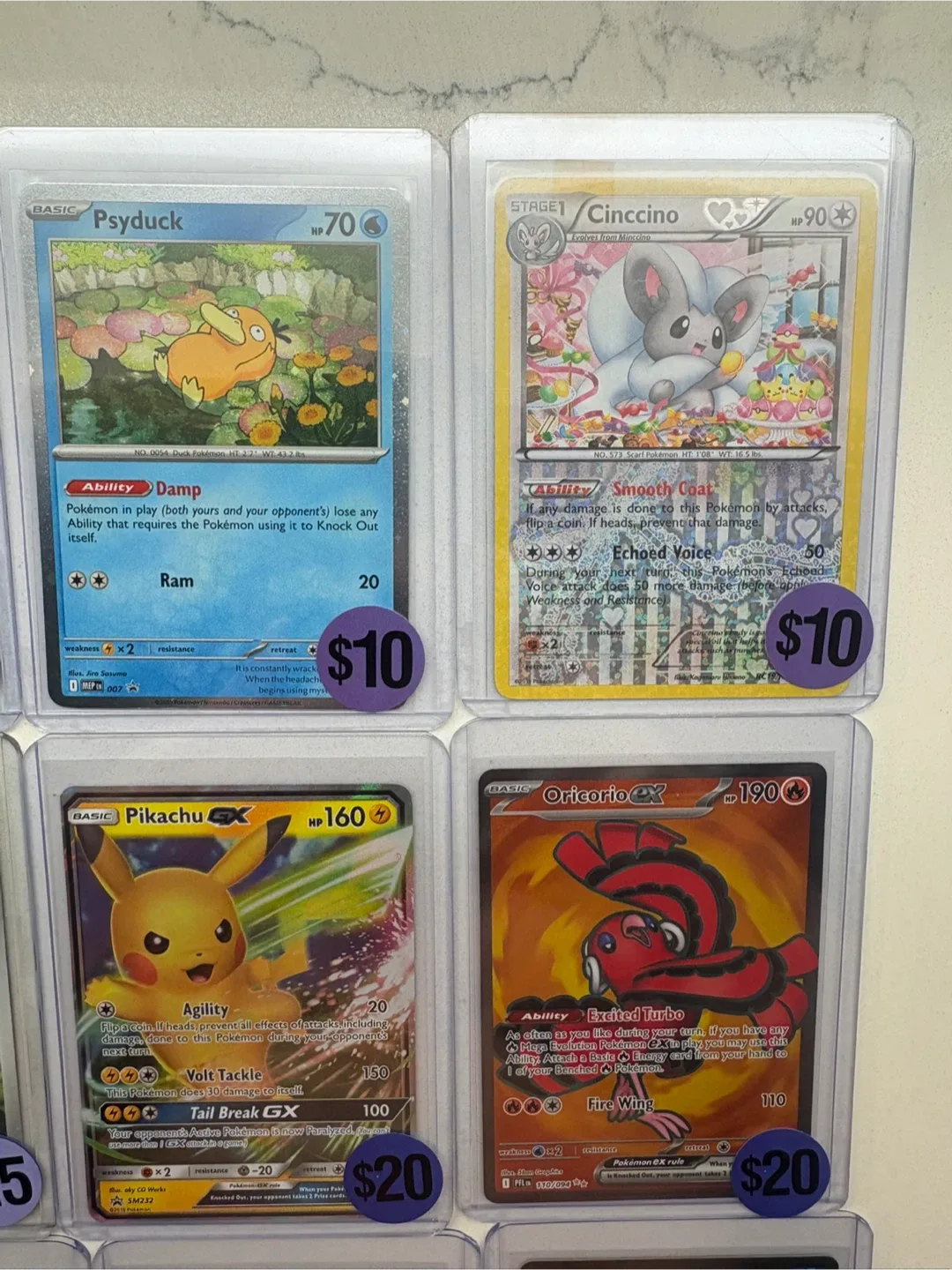 POKEMON CARD SINGLES - PRICES IN PICTURES. NM/M. UPDATED NOV image indicator(9)