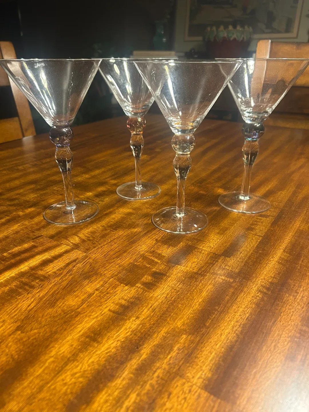 Muti Coloured Ball Martini Glasses - Set of 4 in Box image indicator(3)