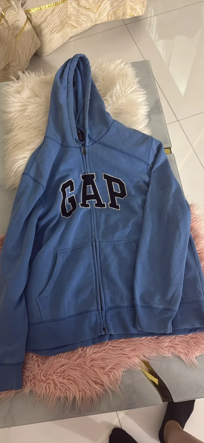 GAP Blue Zip-Up Hoodie image indicator(5)