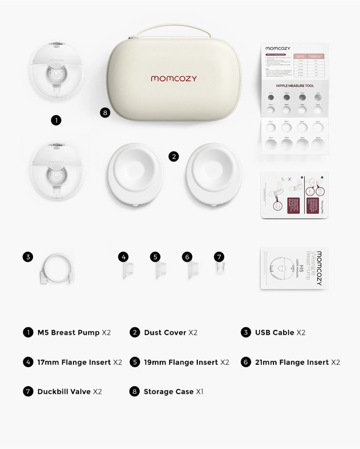 Momcozy M5 Breast Pump Set