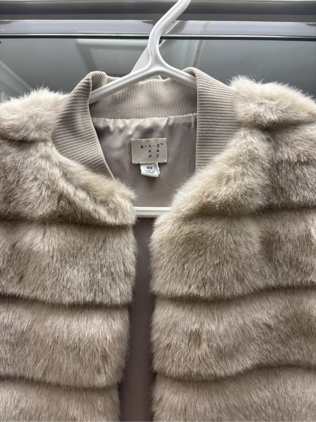 A New Day Faux Fur Vest - Size XS - photo 2