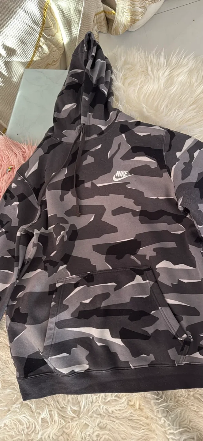 Size M-L GAP Blue Full-Zip Hoodie image indicator(4)