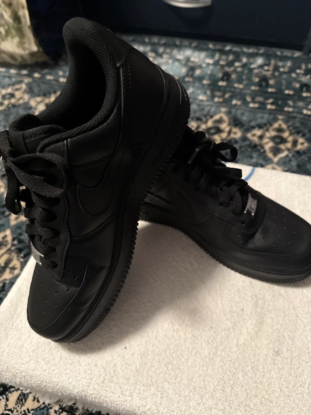 Nike Air Force 1 Low Black Sneakers image indicator(2)