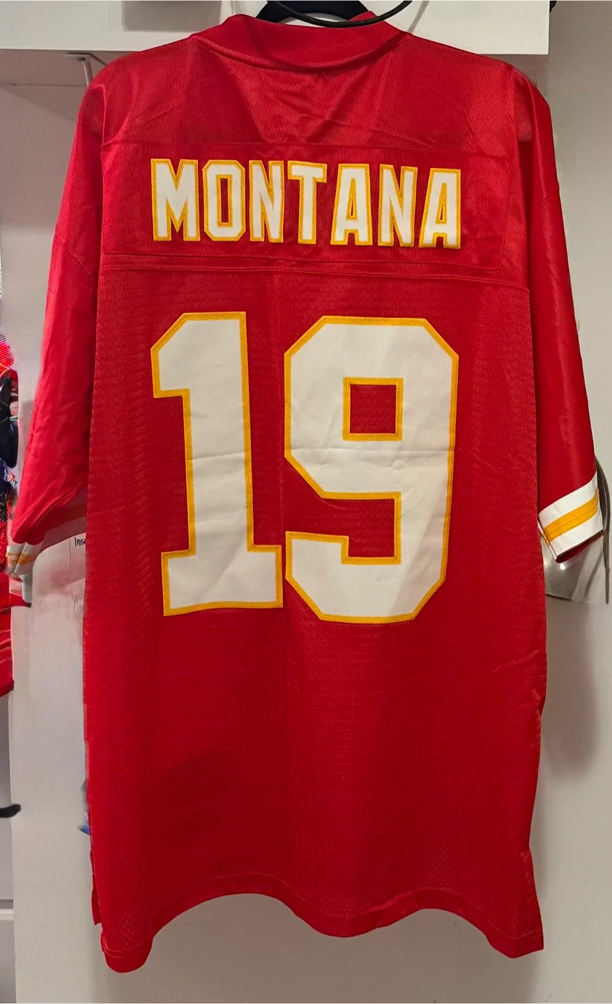 Kansas City Chiefs Joe Montana #19 Throwback Jersey, XL image indicator(2)