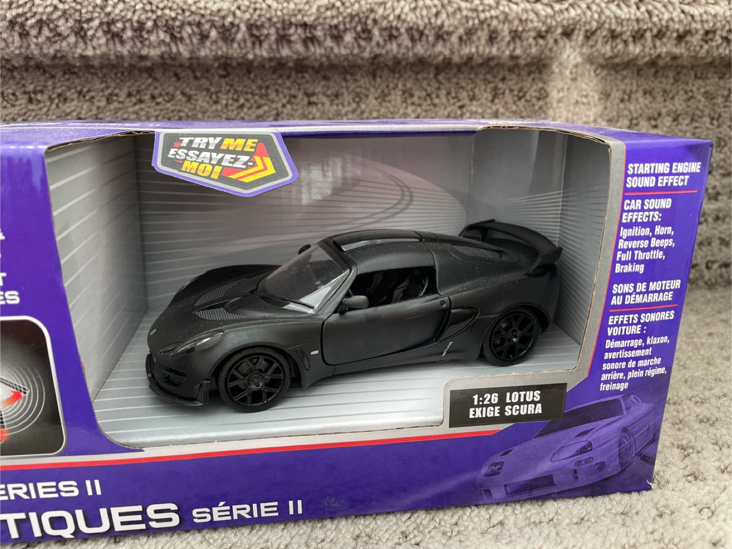 Exotic Car Collection Series II - 3 Car Set NEW IN BOX - photo 3