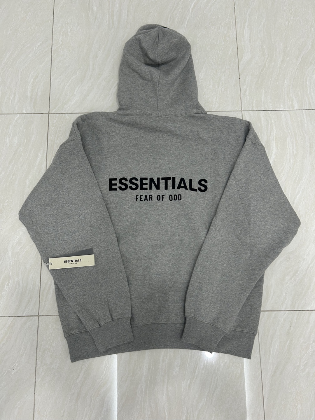 BRAND NEW FOG Essentials Hoodie 'Dark Oatmeal’ - photo 2