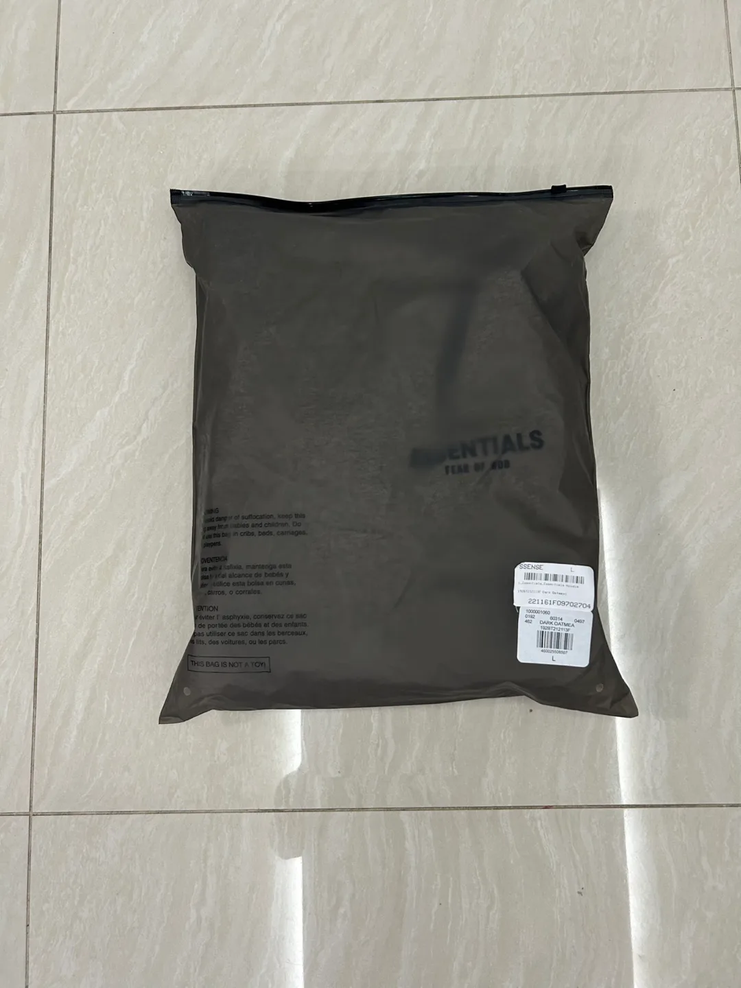 BRAND NEW FOG Essentials Hoodie 'Dark Oatmeal’ image indicator(4)