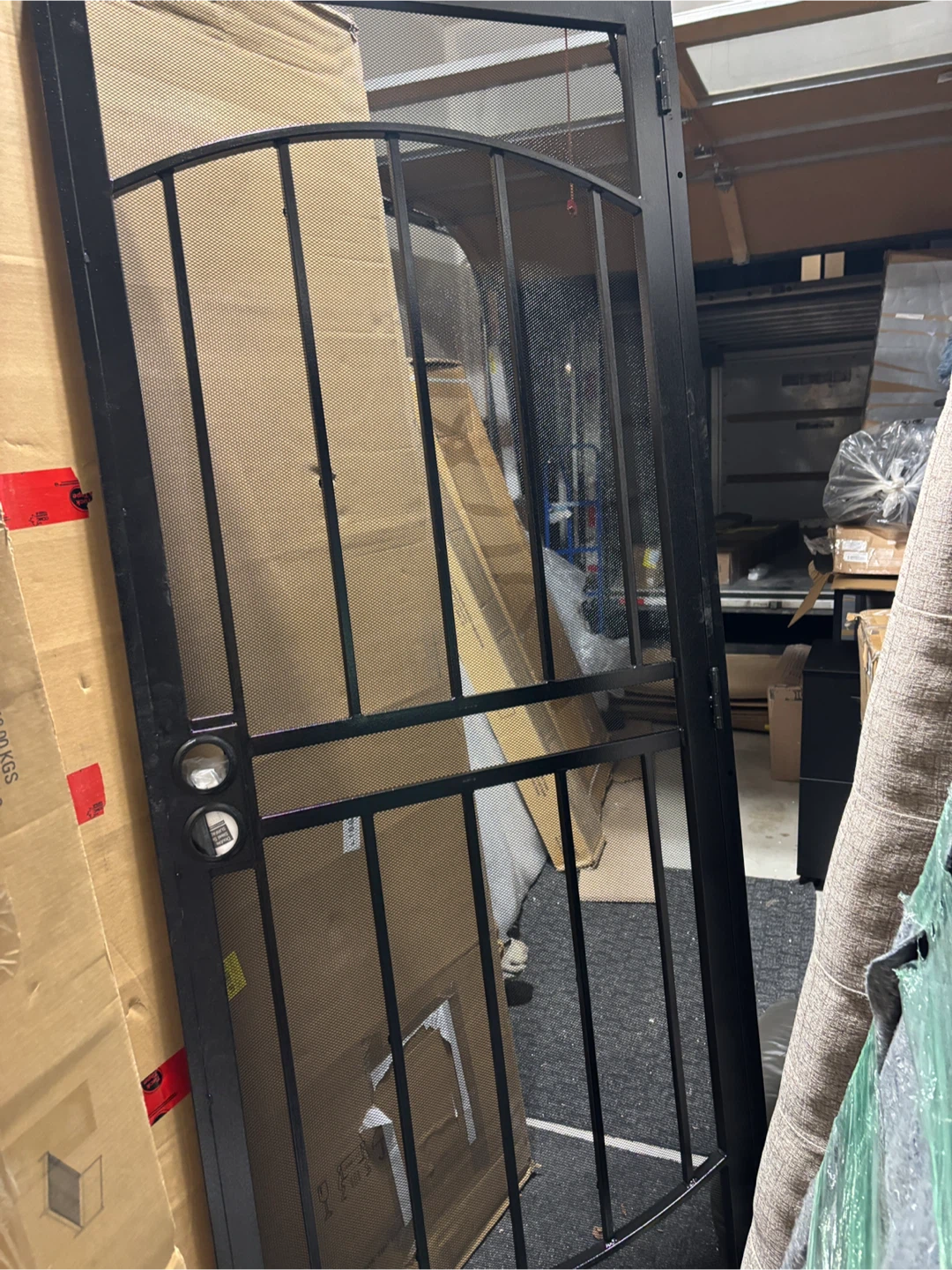 Security Screen Door - Metal and Mesh Steel - photo 3