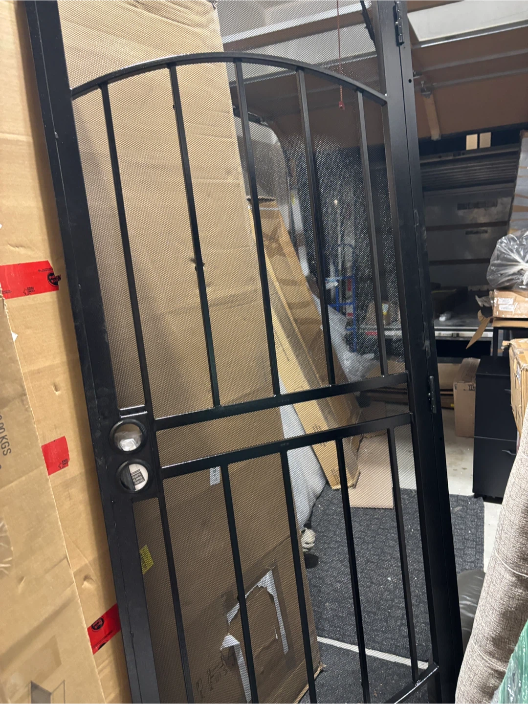 Security Screen Door - Metal and Mesh Steel - photo 4