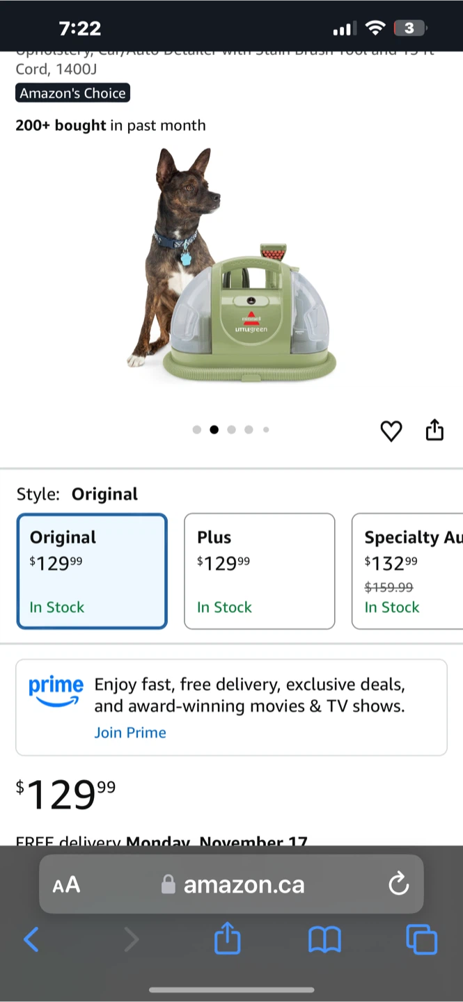 Bissell Little Green Portable Carpet Cleaner - photo 3