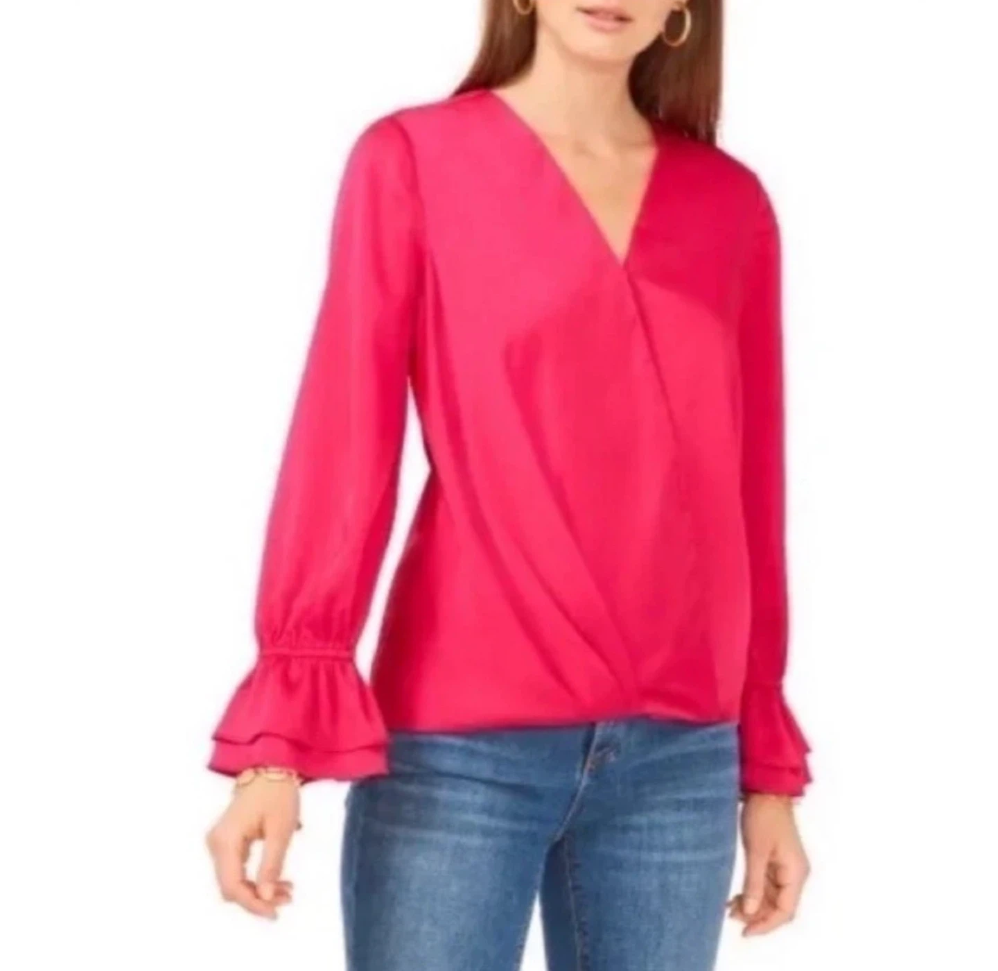Vince Camuto Pink Blouse - Size M - photo 5