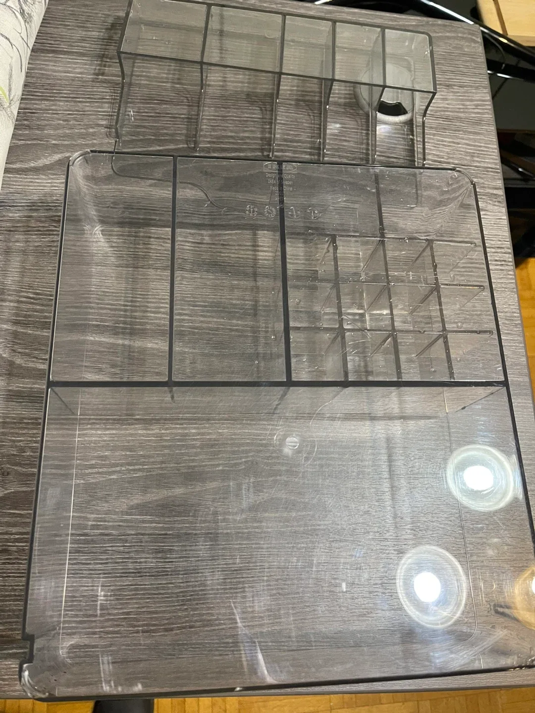 IKEA Clear Acrylic Makeup Organizer image indicator(8)