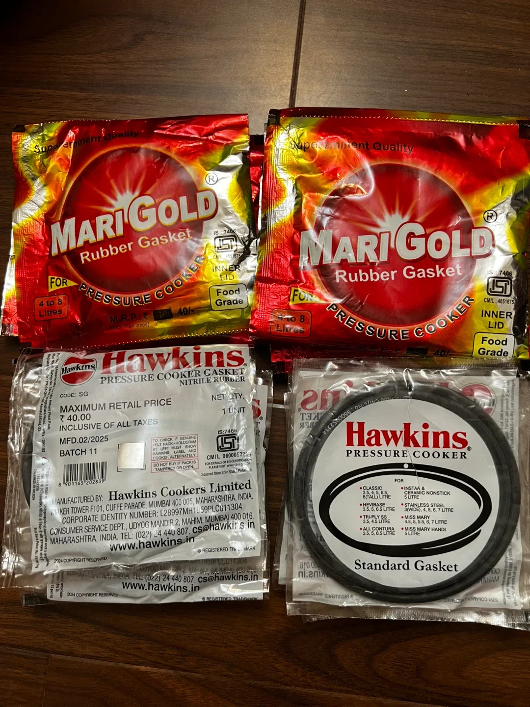 Pressure cooker gasket